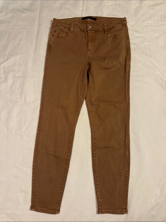 Liverpool Denim - Liverpool High-Rise Ankle Skinny Jeans in Brown